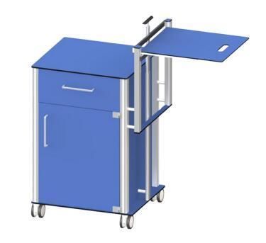 High Quality ABS Plastics Material Hospital Devices Medical Cabinet