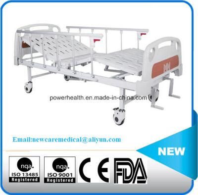 Cheap Price Manual Two Crank Bed Medical Equipment