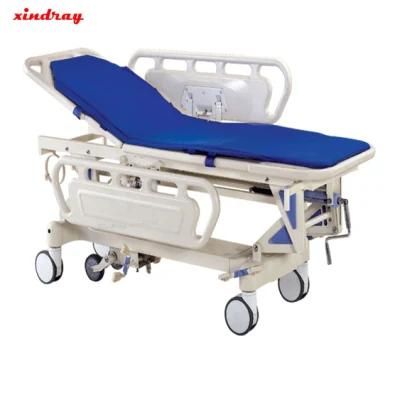 Best Price 5 Function Obstetric Medical Nursing Bed ICU Hydraulic Stretcher