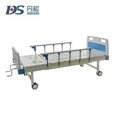 Standard Dimensions Manual 2 Functions Hospital Bed for Home Use