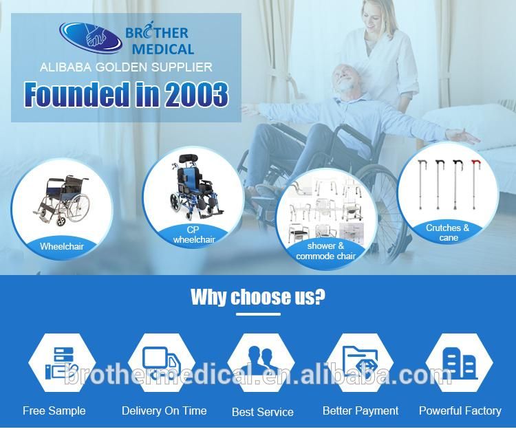 China Manufacturer Medical Furniture Adjustable Manual Hospital Bed Bme001-01