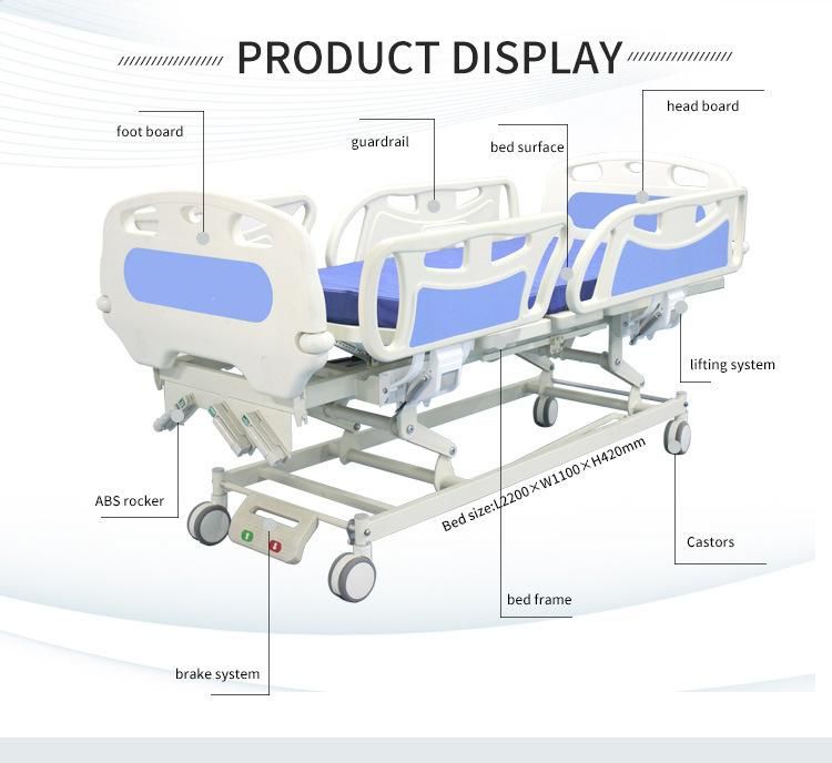 Hospital Equipment Hot Selling Cheap Price Patient Treatment Care Medical Therapy ICU Nursing Bed Delivery Bed Medical Bed