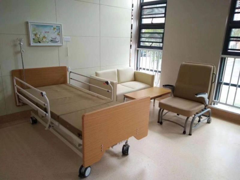 Mn-Phy002 Black Steel Tube Nursing Room Accompany Chair
