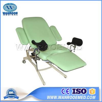 a-S102D Medical Equipment Foldable Gynaecology Examination Delivery Bed