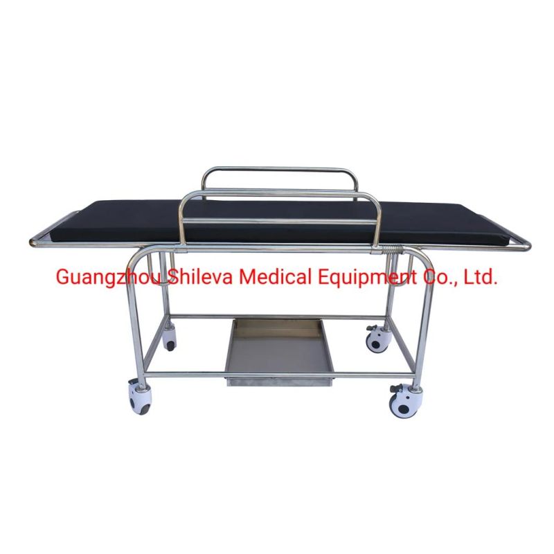 Transfer Cart for Medical First Aid Devices Trolley Hospital Furniture (Slv-B4003s)