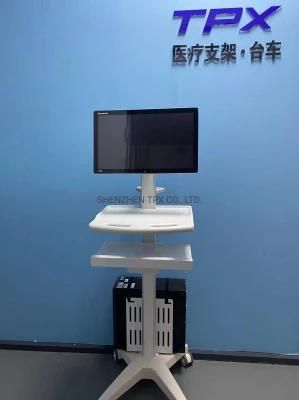 Hospital Computer Medicine Workstation Crash Cart Mobile Trolley