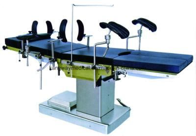 Hospital Furniture Hydraulic Surgery Adjustable Operation Theatre Table/Bed (Slv-B4303)