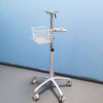 Adjustable High Patient Monitor Bracket Trolley