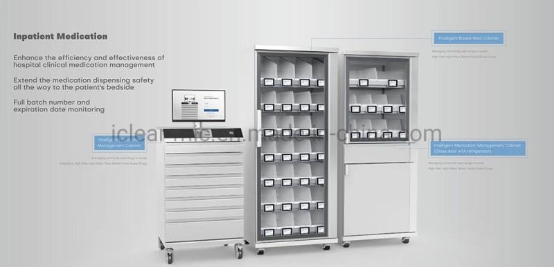 Hospital Lntelligent Weight Sensing Medical Materialhospital Cabinet