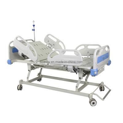 3 Cranks Manual and Electric Hospital Bed ICU Medical Bed