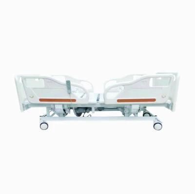 Mn-Eb014 Medical Furniture Patient Bed Electrical ICU Nursing Hospital Bed with IV Pole