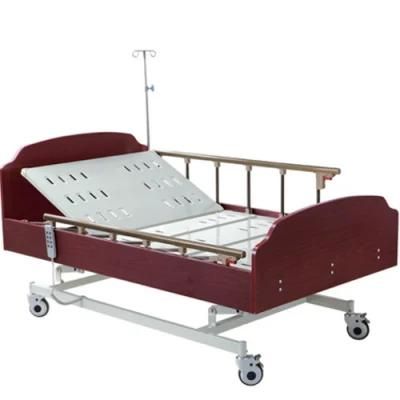 Aluminum Alloy Guardrail Nursing Medical Bed with Three Functions BS-830