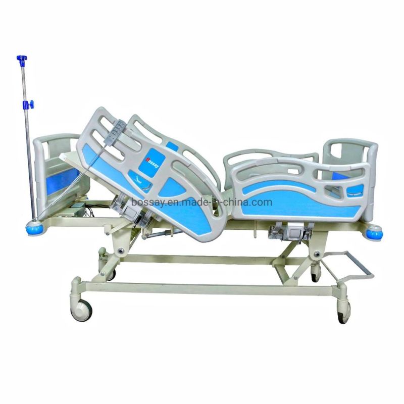 ICU Bed Five Function Patient Auto Electric Hospital Bed