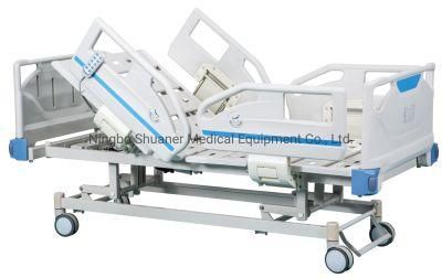 Hospital Bed Comfortable Medical Hospital Equipment Three Functions Manual Bed