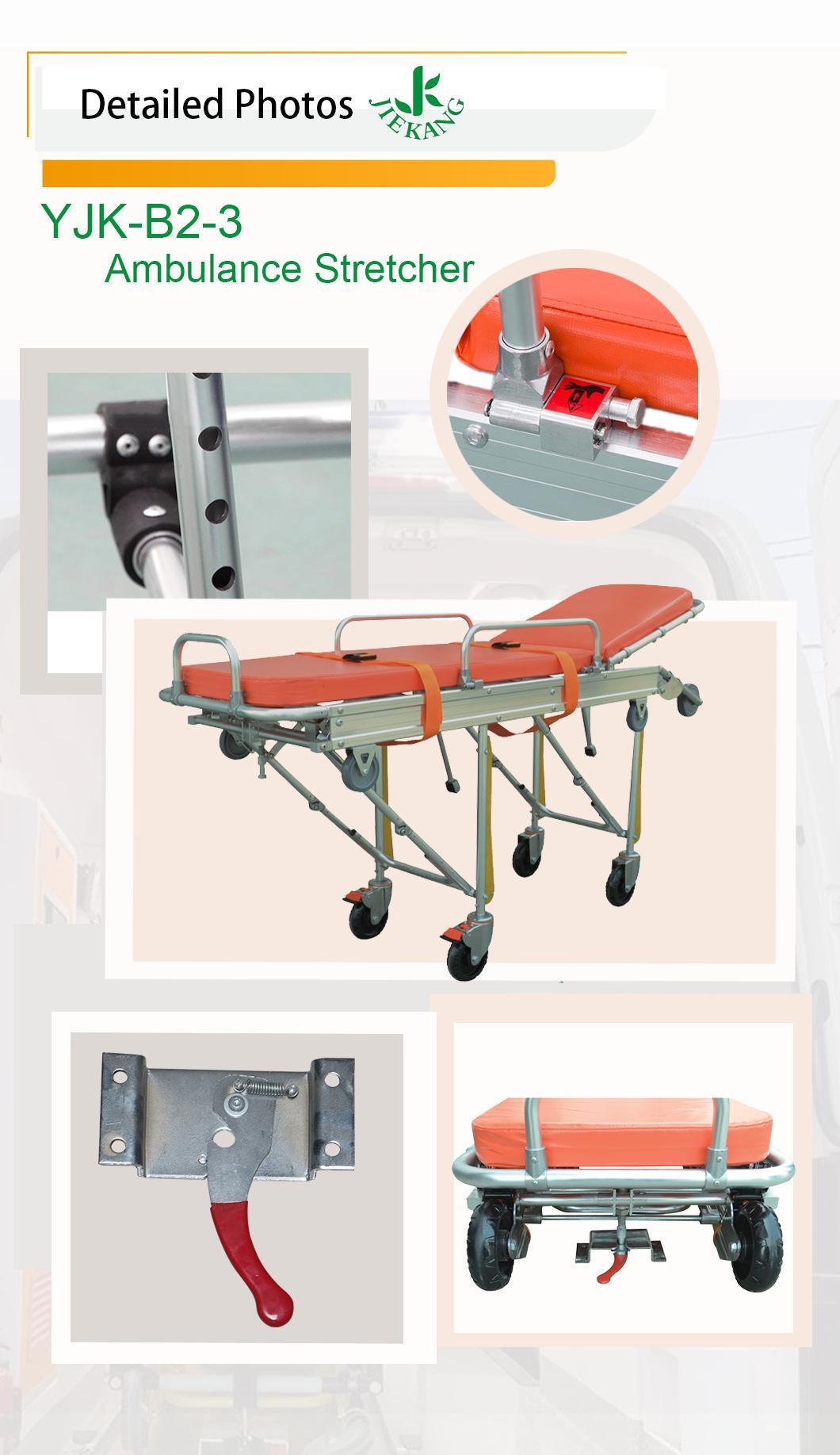 Best Selling Comfortable Medical Folding Loading Ambulance Stretcher for Sale