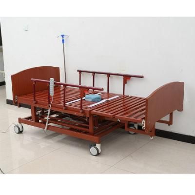 Electric Bed Hospital Medical Bed with Toilet Multi-Function with Universal Wheel Nursing Bed