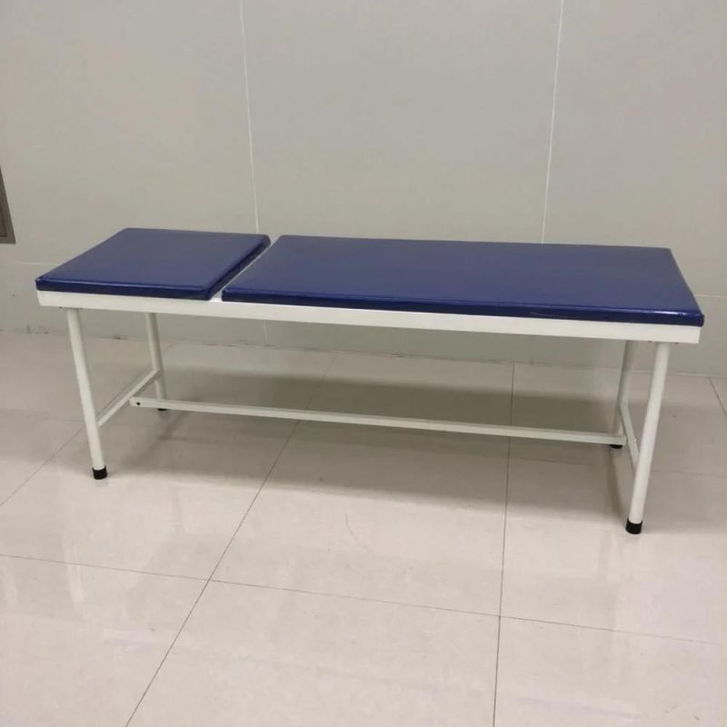 Adjustable Steel Medical Portable Gynecology Examination Table Chairpowder-Coated Steel White Frame Medical Portable Table Patient Examination Coach