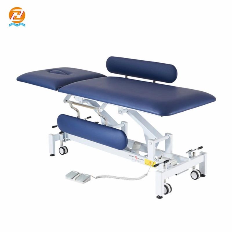 Medical Equipment Stainless Steel with Side Rails Hermal Massage Bed Exam Couch Examination Table