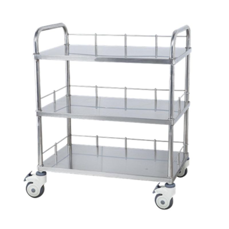 Chinese Manufacturer Hospital Equipment Hospital Crash Cart Medical Trolley Price