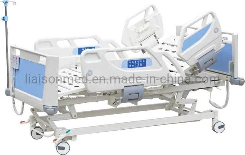Mn-Eb10 Central Lock System Heavy Duty Hospital Sick Bed