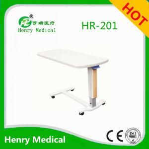 Over Bed Table/Medical Adjustable Dining Table/ABS Medical Dining Table