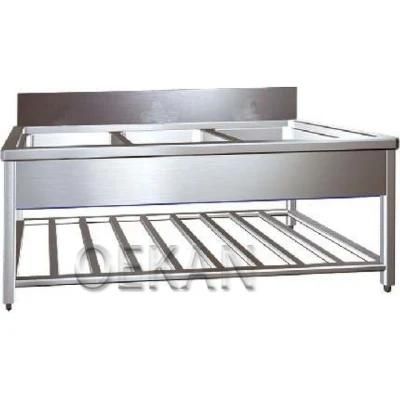 Hospital Furniture Durable Stainless Steel Sink Hand Wash Basin Laboratory Wash Tank Industrial Kitchen Restaurant Sink