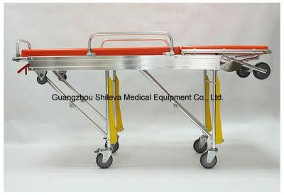 Aluminum Alloy Emergency Transportation Patient Stretcher Cart