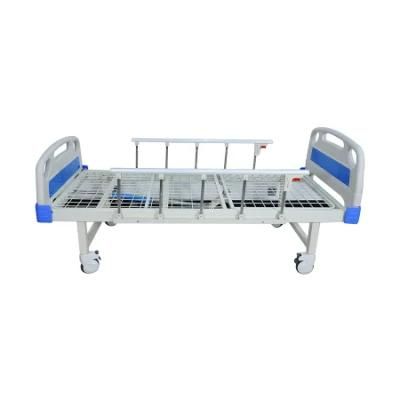 ABS Single Crank Adjustable Medical Furniture Manual Patient Nursing Hospital Bed