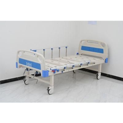 High Quality 2 Function Manual Type Medical Hospital Bed
