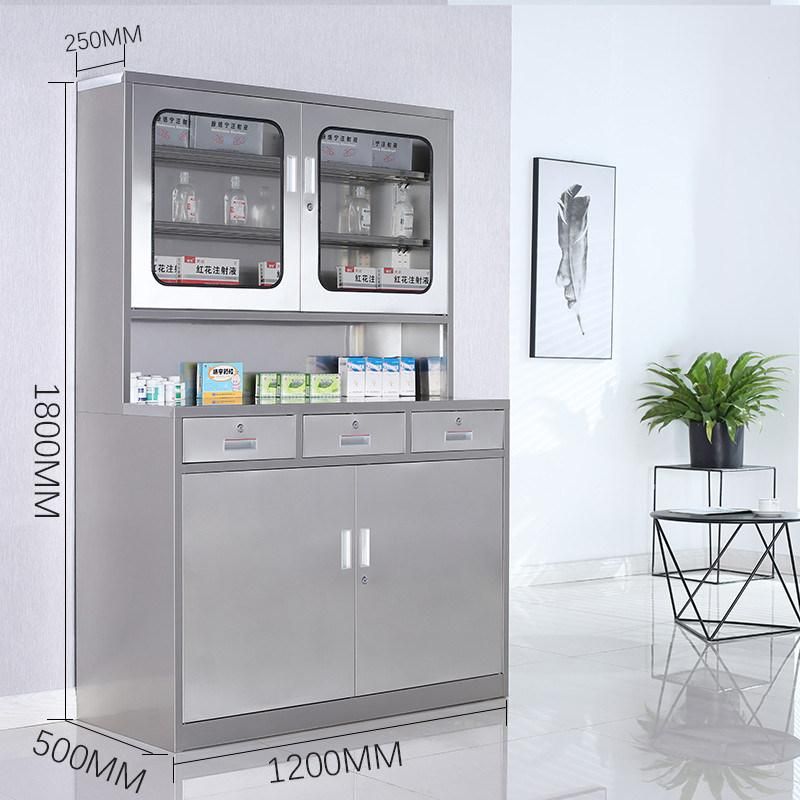 Wholesale Hospital Laboratory Use Multi Function Medicine Metal Cabinet