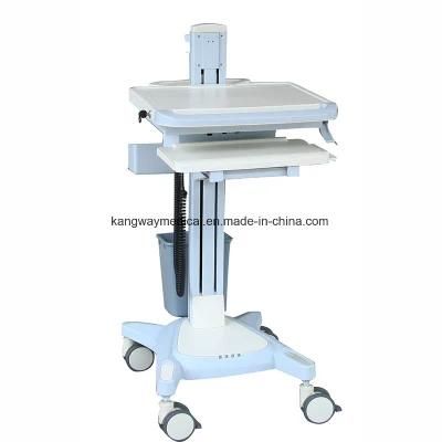 Factory Medical Mobile Hospital Computer Desk Workstation Mobile Cart