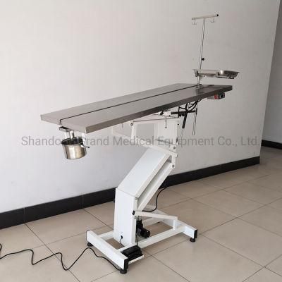 China Manufacturer Pet Shop Equipment Multi-Functional 304 Stainless Steel Pet Operating Table for Veterinarian