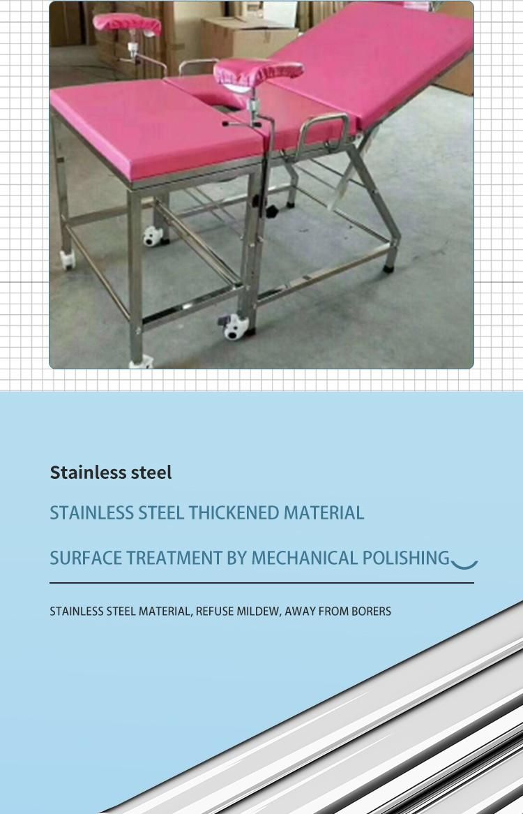 Hospital Medical Women Gynecological Bed Xt1107-a for Whole Sale