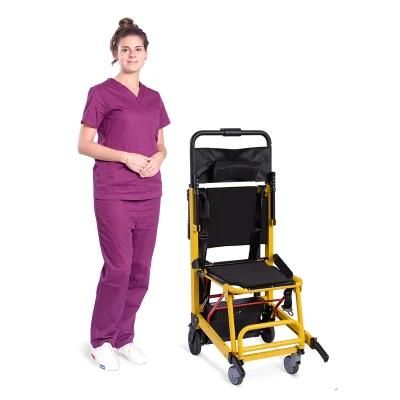 Skb1c10 Aluminum Alloy Hospital Folded Chair Stair Stretcher