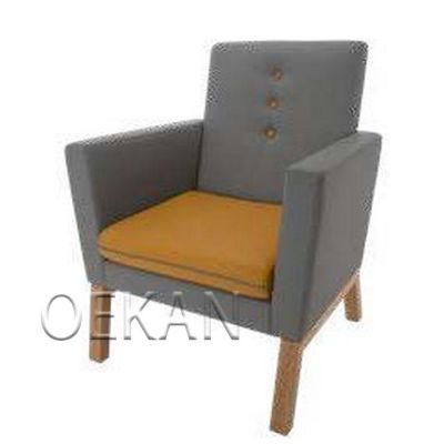 Modern Fabric Hospital Patient Rest Room Sofa Chair Single Leisure Armchair
