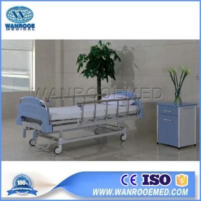 Bam213 Medical Equipment Two Function Manual Hospital Patient Nursing Bed