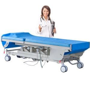 Ce Certification Microfiber Leather Automatic Sheet Change Doctor Examination Bed