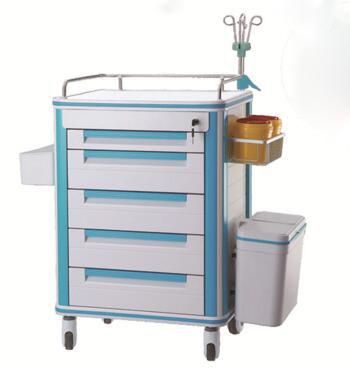 Color Optional Anesthesia Vehicle Hospital Device Trolley