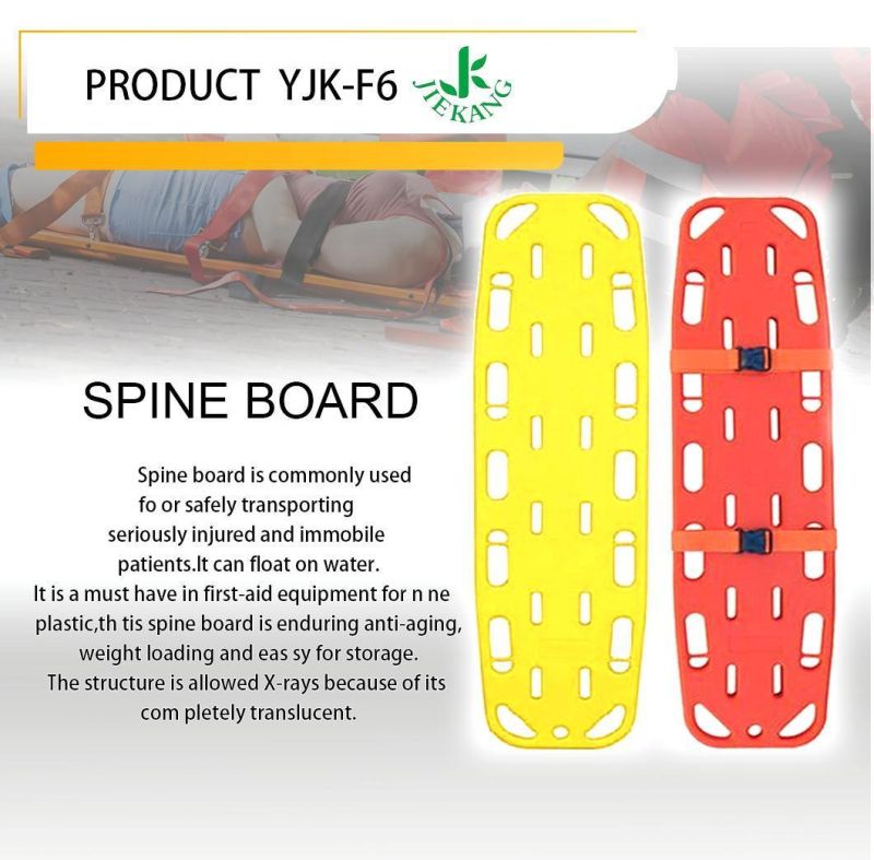 Latest Pediatric Plastic Spine Board Stretcher Water First Aid Rescue