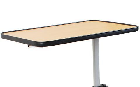 HS5520 New Hope Hospital Furniture Over Bed Table Foldable Overbed Table with Castors