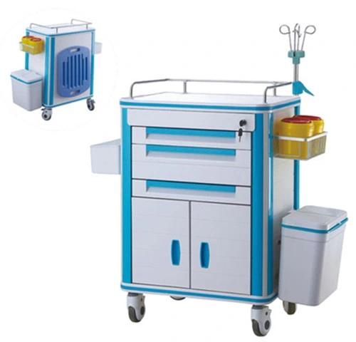 Hot Sale Hospital Furniture Crash Medical Emergency Trolley Cart