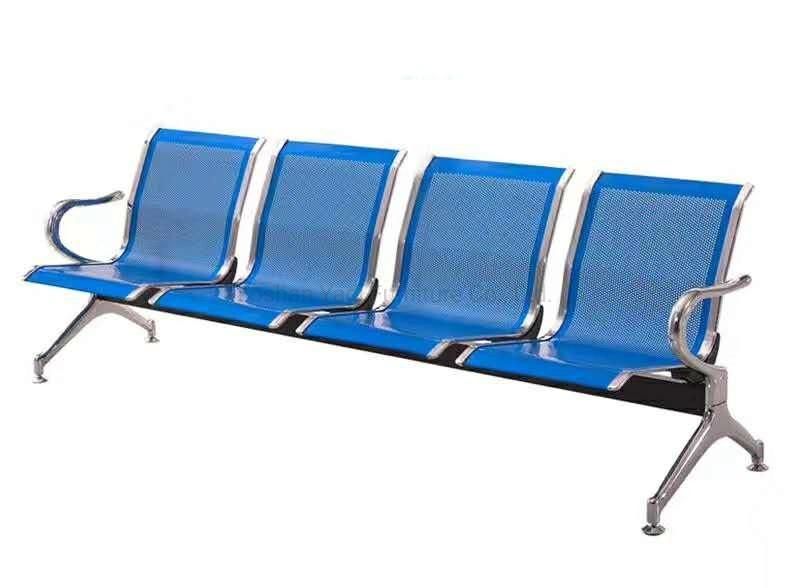 Metal Steel 4 Seaters Price Cheap Waiting Room Public Chair Furniture (YA-20)