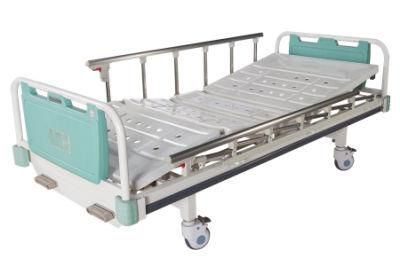Manual Two Shake Hospital Bed Medical Furniture Patient Bed
