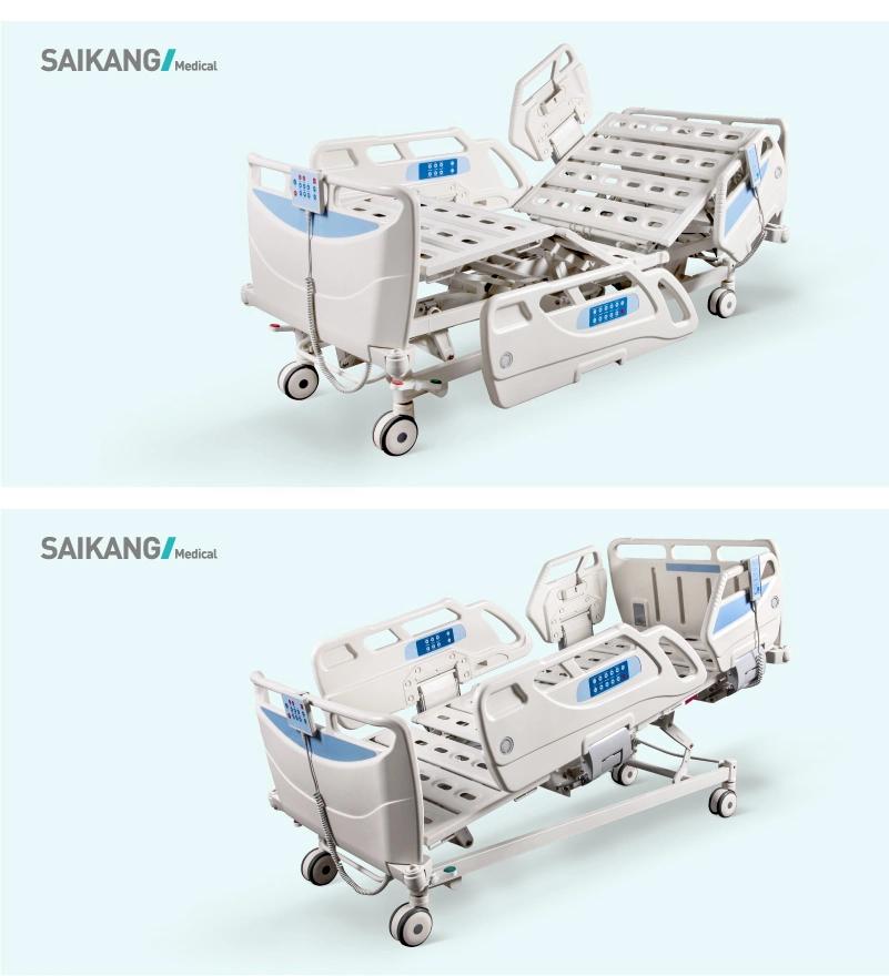 Sk001-15 Electric Clinic Medical Bed for Elderly Recovery