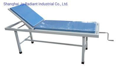 Cheap Price Hospital Furniture Stainless Steel Examination Table Bed