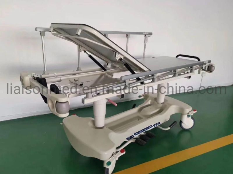 Mn-Yd001 Hospital Hydraulic Emergency Hospital Furniture Patient Ambulance Stretcher