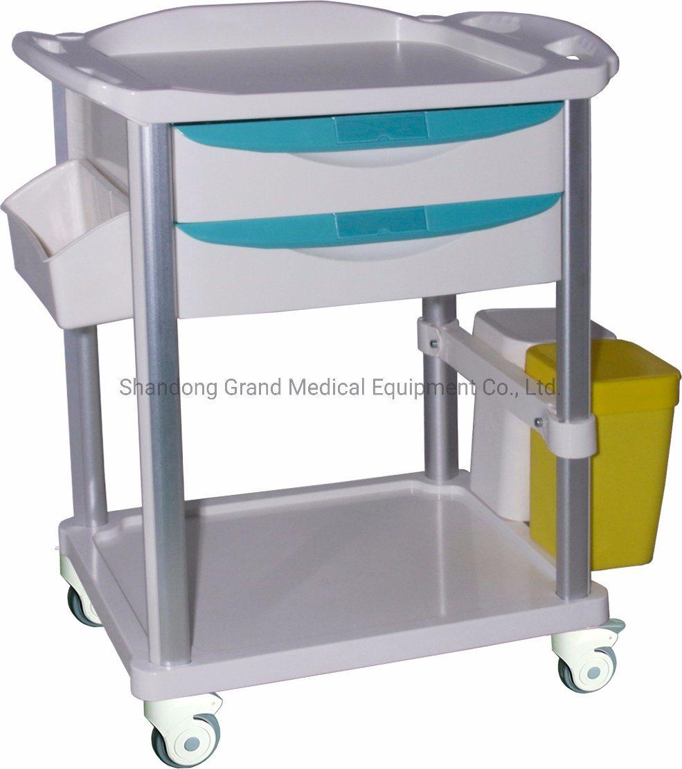 Medical Cart Medical Trolley Surgical Trolley with Drawers Furniture Hospital Supply Medical Equipment Treatment Cart Trolley