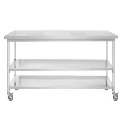 Hospital Stainless Steel Trolley Table