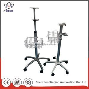 Hospital Wall Mounted Bracket Patient Monitor Trolley for Wards Using