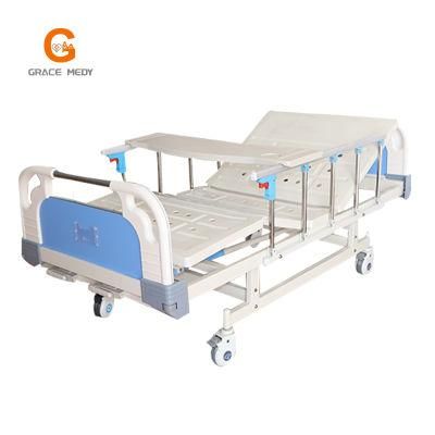 Medical Equipment CE Approved Manual Hospital Bed Clinic Use